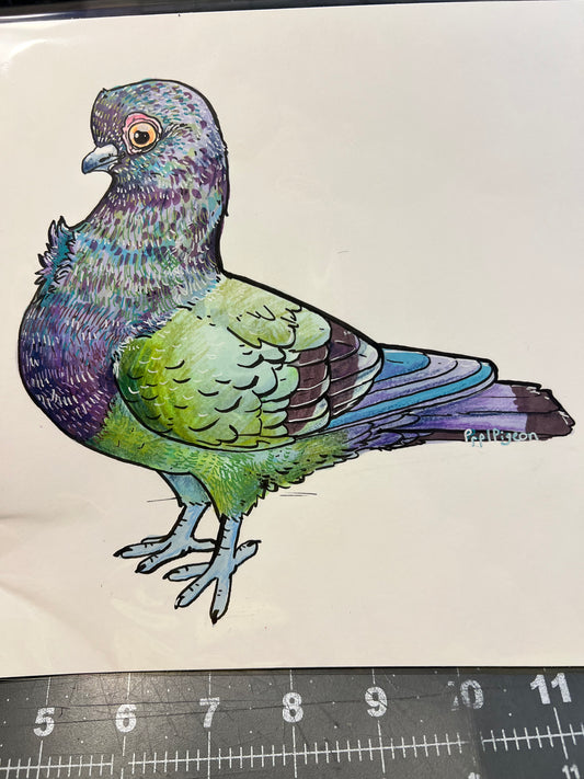 [Artwork] Green Pigeon