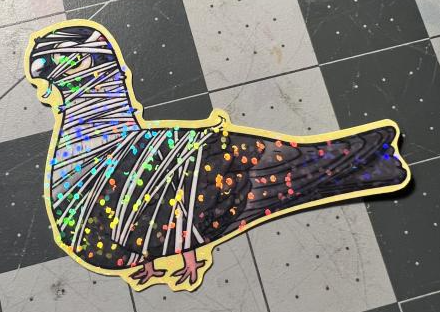 [Sticker] Mummy Swift - 3 inch Vinyl Sticker - Holographic