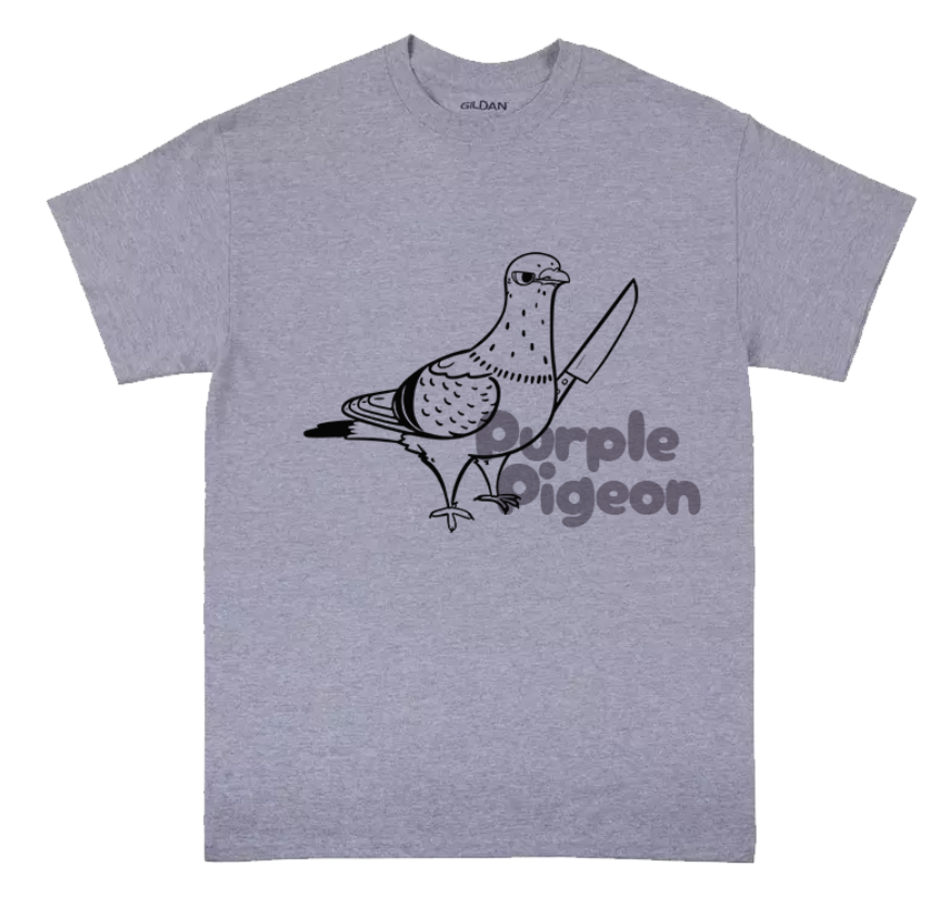 *Knife Pigeon - Made to Order T Shirt